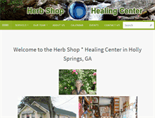 Tablet Screenshot of herbshopcanton.com